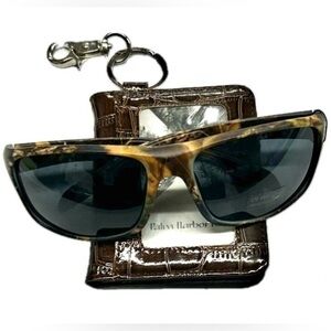 Victoria Leland Designs wallet alligator collection id holder, keyring, bundle.
